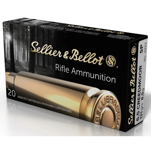 Sellier Bellot Cartouches S&B 6,5 CREEDMOOR SP 130GR