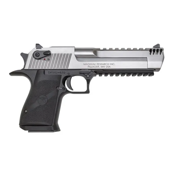 Magnum research Pistolet Desert Eagle Alu cal.44mag carcasse alu avec frein de bouche intégré 6" REF.DE44ASIMB