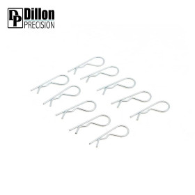 Clips de retenue, paquet de 10 pour tube de ramassage Dillon 14040  Chez DEVILLE ARMORY. Votre armurerie en ligne.