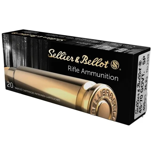 Sellier Bellot CARTOUCHES SB 45-70 GOVT. SP 405gr