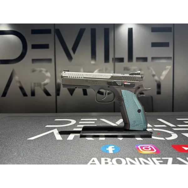 Pistolet CZ SHADOW 2 CUSTOM Cobalt 9X19