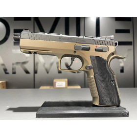 Pistolet KMR L-02 UMBRA OR 5'' 9x19  Chez DEVILLE ARMORY. Votre armurerie en ligne.