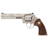 Revolver Colt Python, 6" Barrel, 357 Magnum, Stainless Steel, Wood Grips, Revolver, CIP  Chez DEVILLE ARMORY. Votre armurerie en