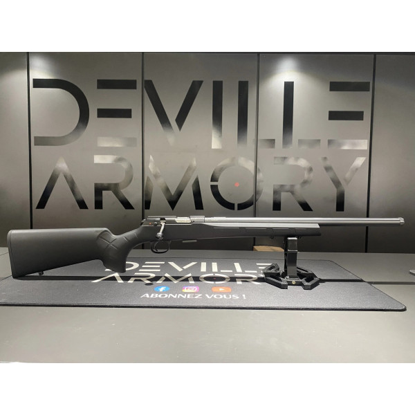 CARABINE CZ 457 VARMINT SYNTHETIQUE CAL.22LR 20"  Chez DEVILLE ARMORY. Votre armurerie en ligne.