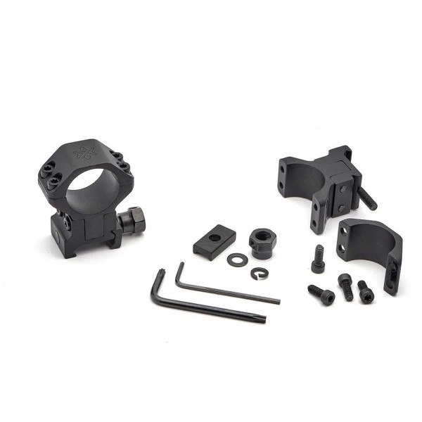 Vector Optics XASR-2510 X-ACCU 25,4 mm 1 po Anneaux Picatinny à élévation réglable