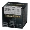 Sellier Bellot 100 Cartouches S&B .223r fmj 69grains