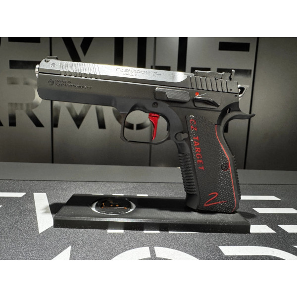 Pistolet CZ SHADOW 2 Target 5'' 9X19  Chez DEVILLE ARMORY. Votre armurerie en ligne.