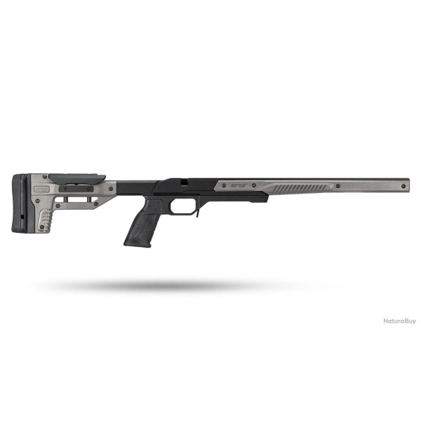Oryx Chassis Sportsman Remington700 SA droitier Gris  Chez DEVILLE ARMORY. Votre armurerie en ligne.