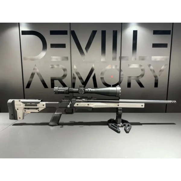 Personnalisé CZ 457 Varmint + Chassis ORYX + lunette S4