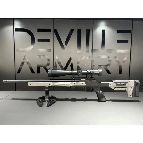 Personnalisé CZ 457 Varmint + Chassis ORYX + lunette S4