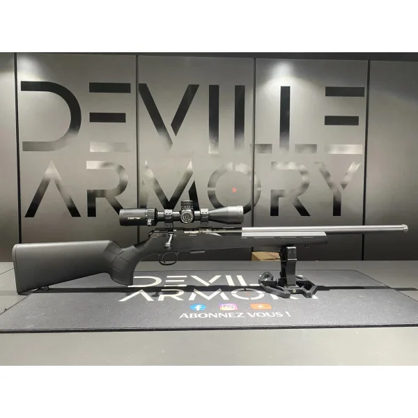 Pack CZ 457 Varmint Synthetique 22Lr + Bipied + Lunette 3-9x40 + Housse