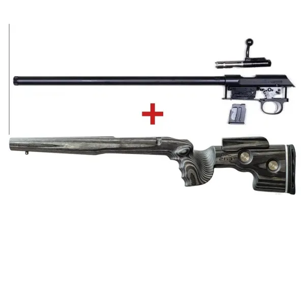 Pack Action CZ 457 Range 24" match 22Lr + Chassis GRS Nordic wolf
