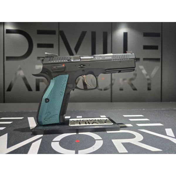 Pistolet CZ Shadow 2 Bushing Barrel 9x19  Chez DEVILLE ARMORY. Votre armurerie en ligne.