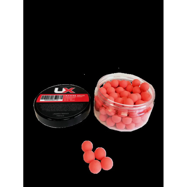 BILLES CAOUTCHOUC ORANGES UX ENTRAINEMENT CAL 43 X100  Chez DEVILLE ARMORY. Votre armurerie en ligne.