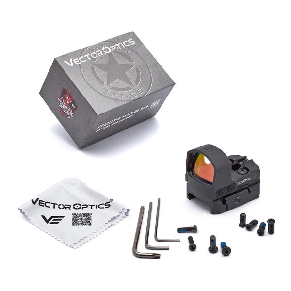 Vector Optics Frenzy-S 1x17x24 SCRD-62 SAS Batterie à chargement latéral Viseur à point rouge