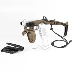 KIT STABILISATEUR RECOVER 20/21MG POUR GLOCK LARGE FRAME- TAN (10MM/45ACP)  Chez DEVILLE ARMORY. Votre armurerie en ligne.