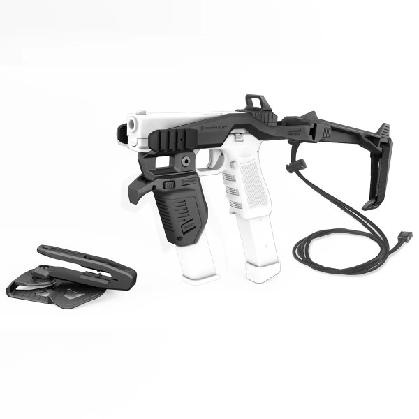 KIT STABILISATEUR RECOVER 20/21MG POUR GLOCK LARGE FRAME- NOIR (10MM/45ACP)  Chez DEVILLE ARMORY. Votre armurerie en ligne.