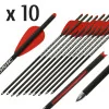 10 TRAITS CARBON 140gr POUR ARBALETES FMA