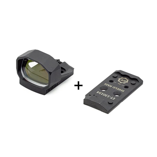 COMBO: SHIELD RMSx Reflex Mini Sight XL Lens 8 MOA + Eemann Tech