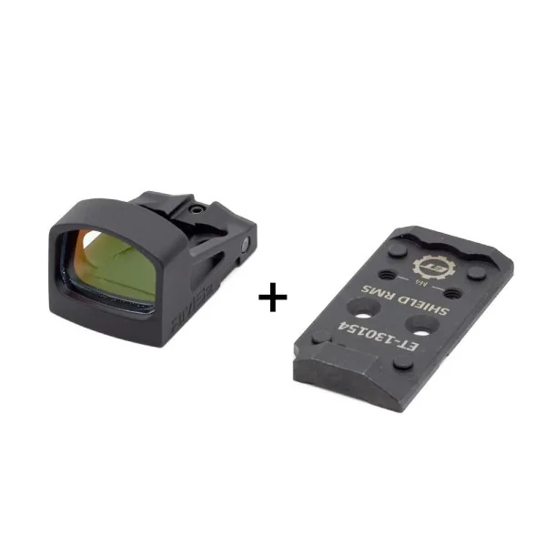 COMBO: SHIELD RMS2 Reflex Mini Sight 2.0 8 MOA + Eemann Tech