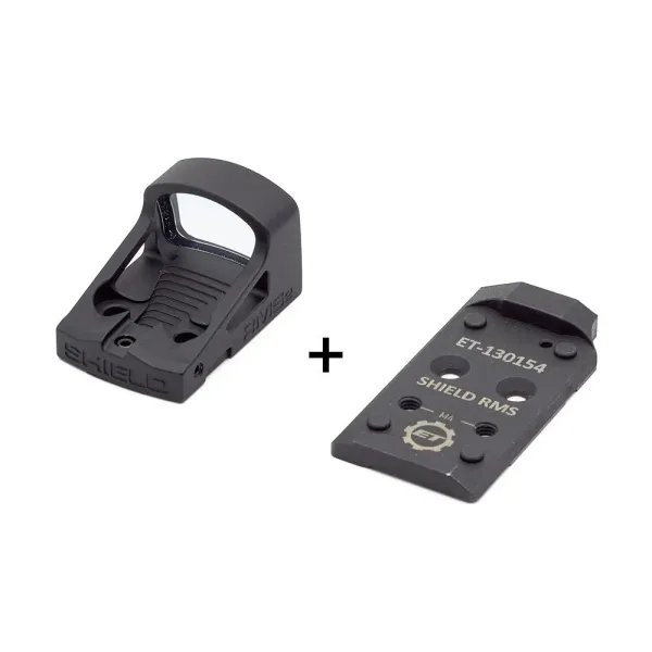 COMBO: SHIELD RMS2 Reflex Mini Sight 2.0 8 MOA + Eemann Tech