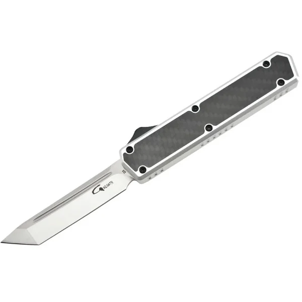 Couteau automatique lame tanto acier