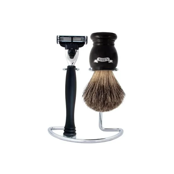 SET 3 P. PLISSON ESSENTIEL MACH3® MONTURE NOIR