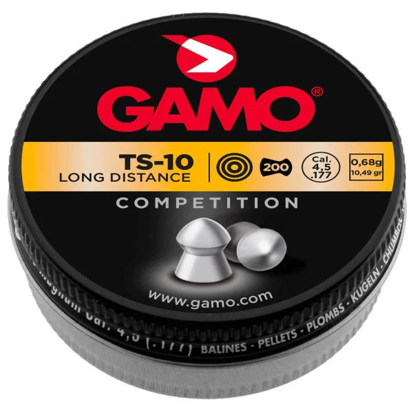 Plombs TS-10 Longue distance 4,5 mm - GAMO