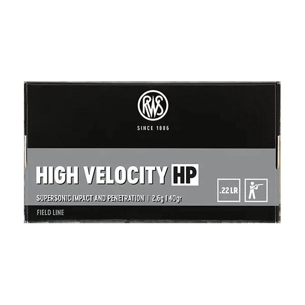 RWS .22LR HIGH VELOCITY HP