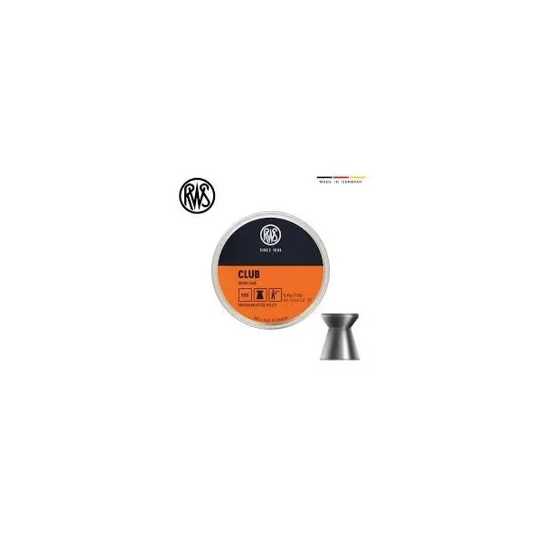 RWS CLUB 4,5mm 0,45g BTE/500