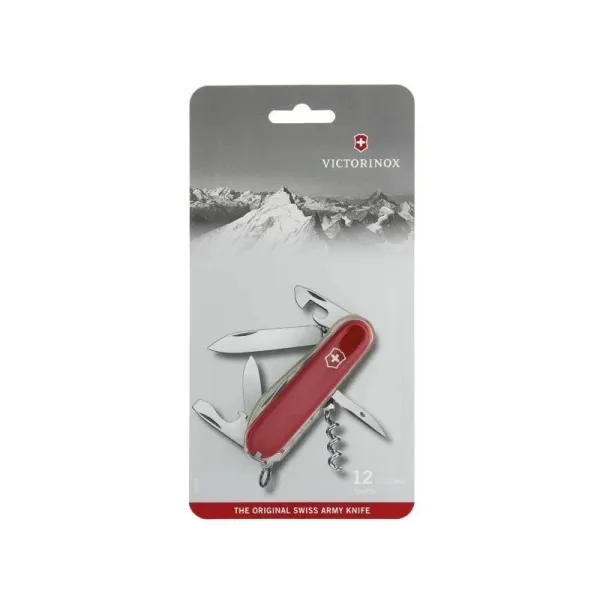BLISTER COUTEAU VICTORINOX SPARTAN ROUGE