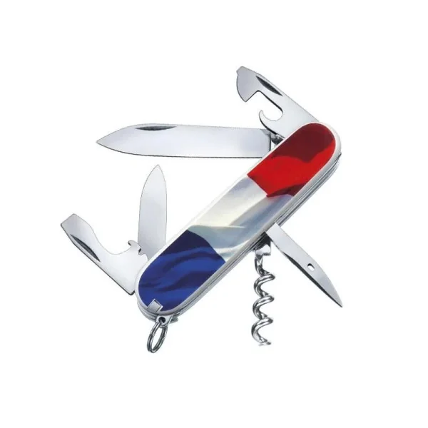 COUTEAU VICTORINOX SPARTAN BLANC DRAPEAU FRANCAIS