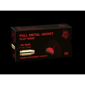 50 Cartouches GECO .40 S&W 180gr FMJFP  Chez DEVILLE ARMORY. Votre armurerie en ligne.