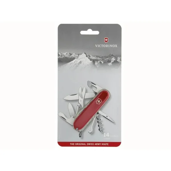 BLISTER COUTEAU VICTORINOX CLIMBER ROUGE