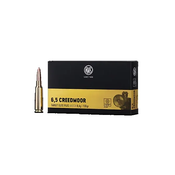 RWS TARGET ELITE PLUS 6.5 CREEDMOOR 8,4g/130gr