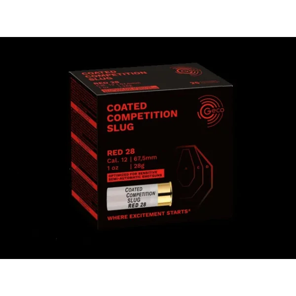Cartouche Geco Competition Slug 28g 12/67,5 x25