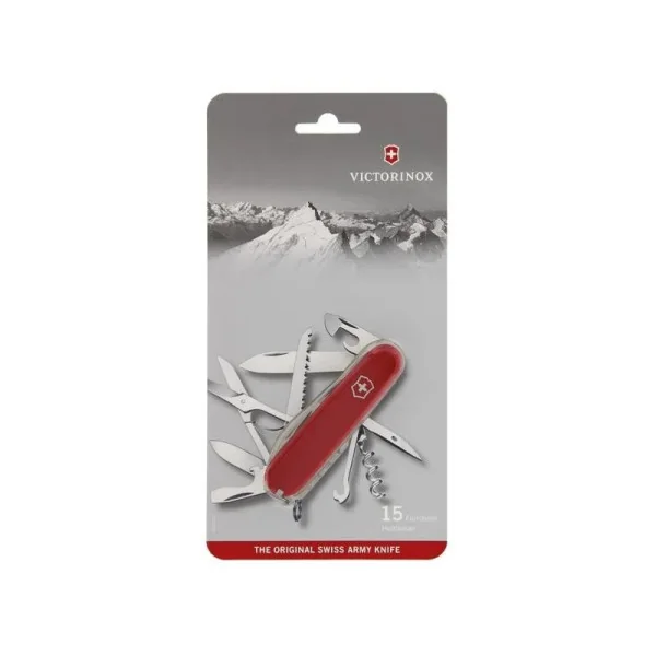 BLISTER COUTEAU VICTORINOX HUNTSMAN ROUGE