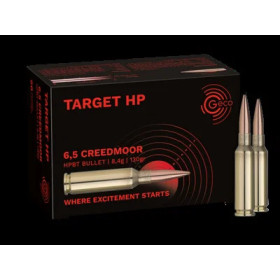 GECO 6,5 CREEDMOOR Target HP 8,4g / 50  Chez DEVILLE ARMORY. Votre armurerie en ligne.