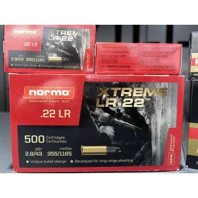 50 Cartouches NORMA 22 LR XTREME LR-22