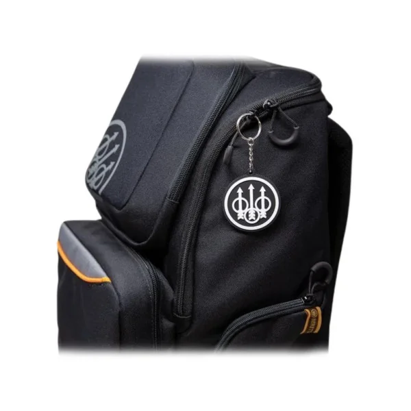 Beretta Black Rubber Keychain