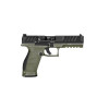 Pistolet PDP FULL SIZE WALTHER 4,5'' CAL 9X19, 18 COUPS - OD GREEN
