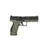 Pistolet PDP FULL SIZE WALTHER 4,5'' CAL 9X19, 18 COUPS - OD GREEN