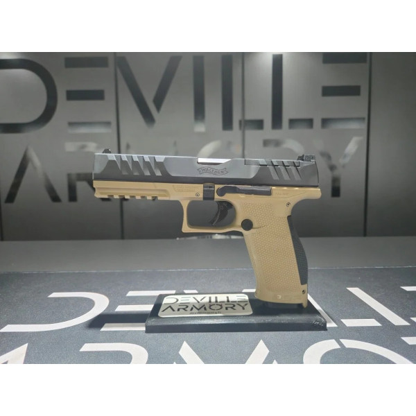 WALTHER PDP FULL SIZE FDE 5'' 9X19  Chez DEVILLE ARMORY. Votre armurerie en ligne.
