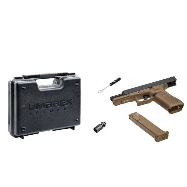 PIST GLOCK 17 GEN5 CAL 9 MM PAK - COYOTE