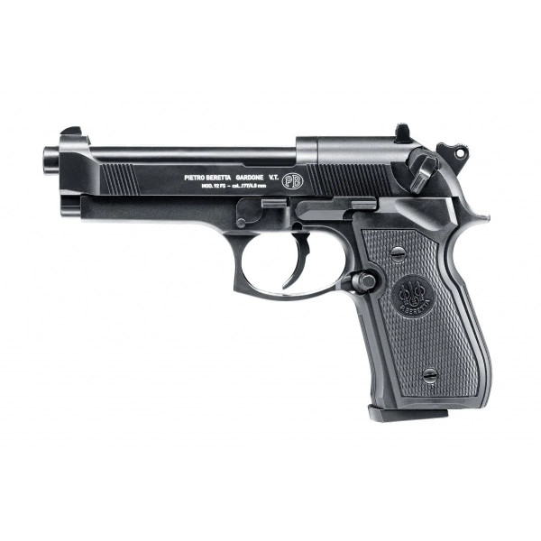 PIST BERETTA M 92 FS CO2 CAL 4.5 MM - BLACK  Chez DEVILLE ARMORY. Votre armurerie en ligne.