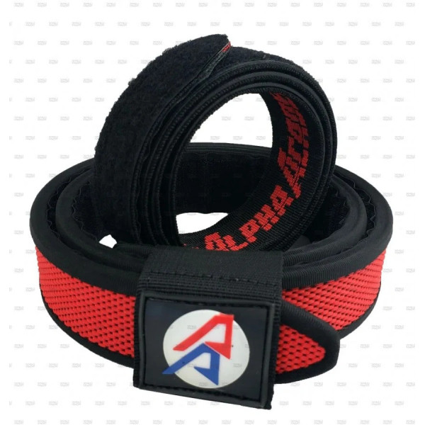 DAA Ceinture Premium T40 rouge  Chez DEVILLE ARMORY. Votre armurerie en ligne.