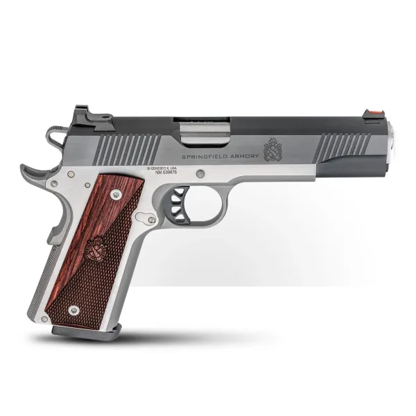 Pistolet SPRINGFIELD RONIN Inox/Noir .45 ACP 5'