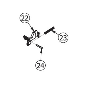 DeryaMK-12/24 BoltCatchPin  Chez DEVILLE ARMORY. Votre armurerie en ligne.