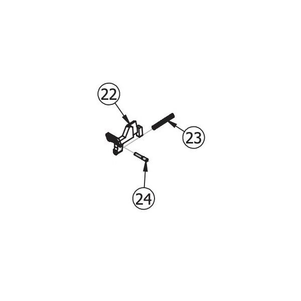 DeryaMK-12/24 BoltCatchPin  Chez DEVILLE ARMORY. Votre armurerie en ligne.