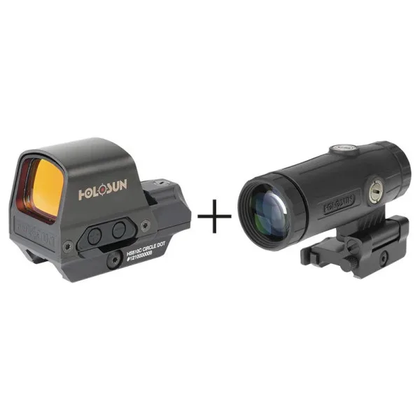 Holosun Pack Reflex 510C + Magnifier HM3X